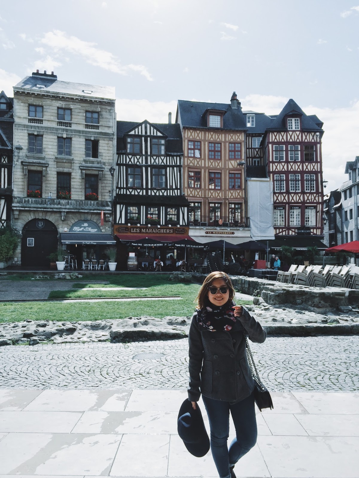 盧昂舊市場廣場(Old-Market square of Rouen)