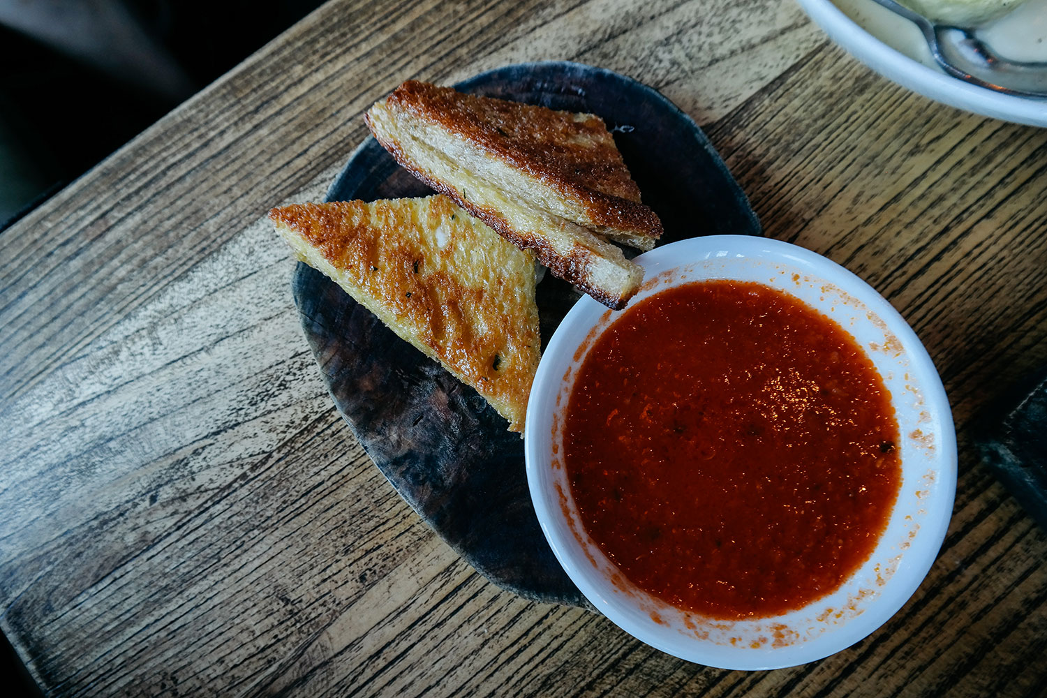 Fried Mozzarella Sandwich