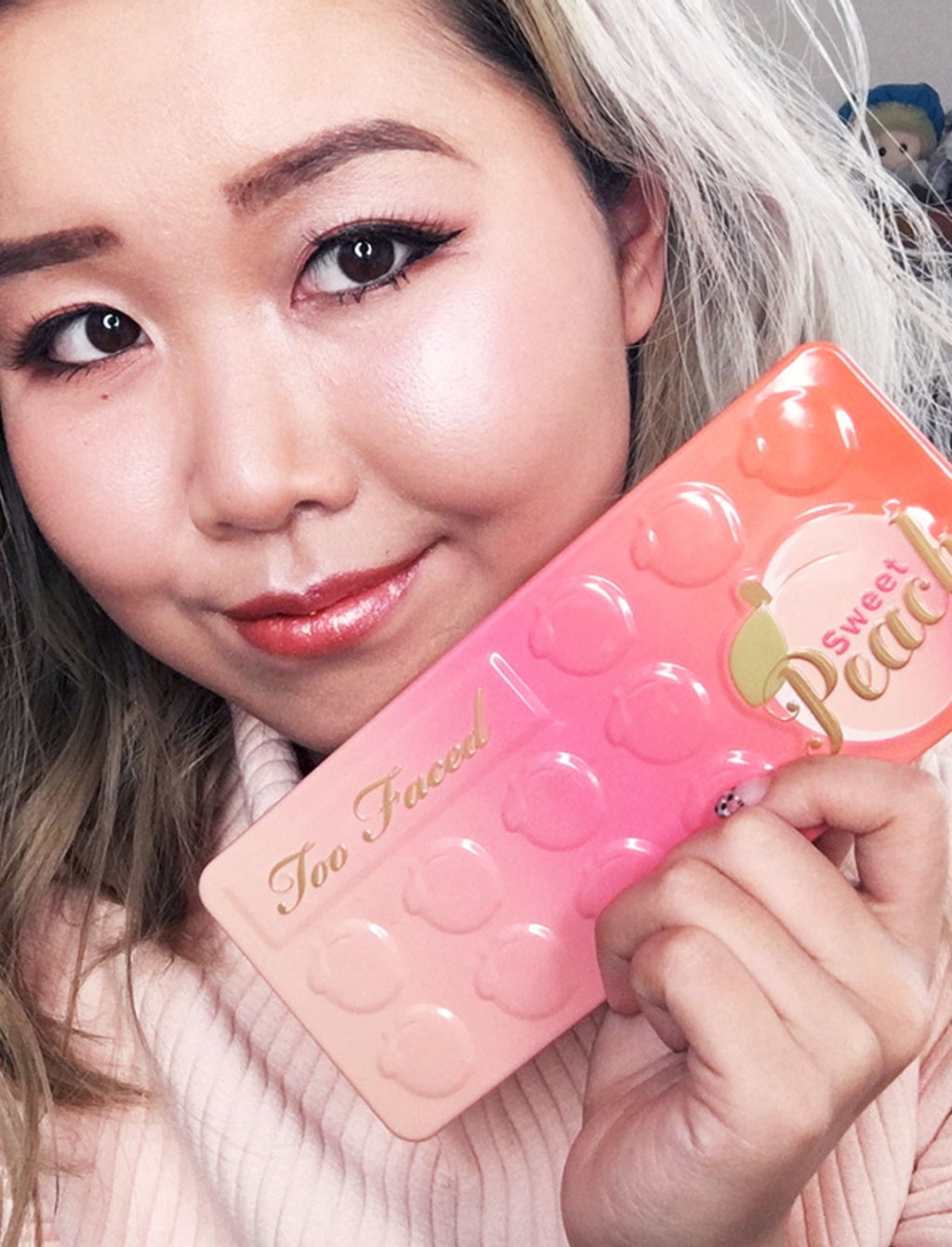 🐰Too Faced The Sweet Peach Palette Review & Make up for&nbsp;Asian