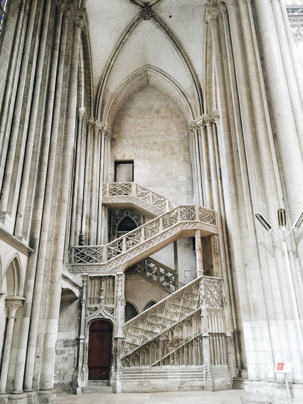 盧昂聖母院裡面(Inside ofCathédrale Notre-Dame de Rouen)