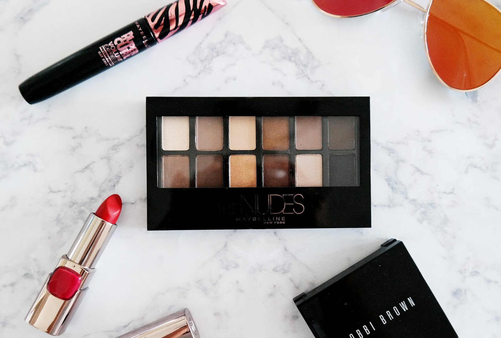 Maybelline The Nudes&nbsp;開架眼影實測，出乎意料的實用